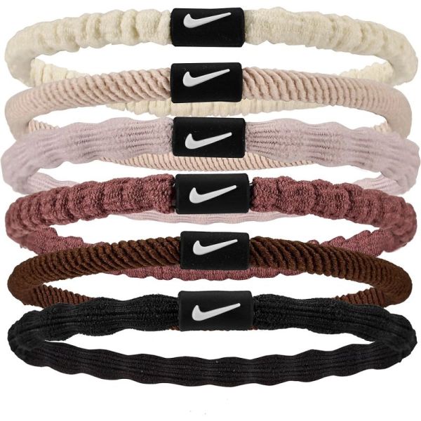 Apvija Nike Flex Hair Tie 6P - Daugiaspalvė