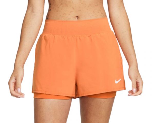 Damskie spodenki tenisowe Nike Court Victory Women's Tennis Shorts - hot curry/white