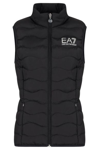 Teniso liemenė moterims EA7 Woman Woven Bomber Jacket - black