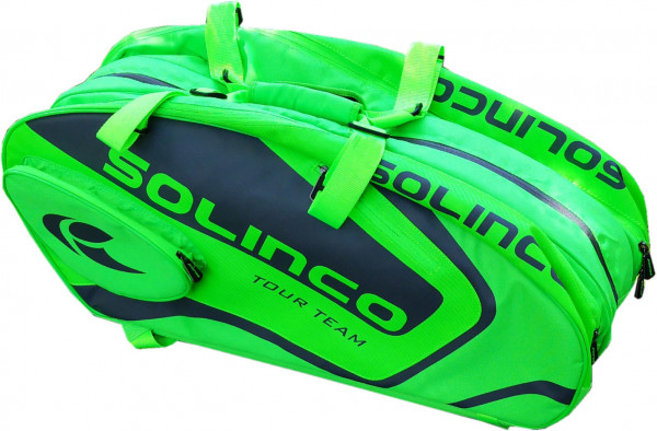 Bolsa de tenis Solinco Racquet Bag 15 - neon green