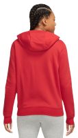 Ženski sportski pulover Nike Sportswear Club Fleece Full Zip Hoodie - university red/white Ženski sportski pulover Nike Sportswear Club Fleece Full Zip Hoodie - university red/white
