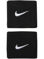 Riešo apvijos Nike Swoosh Wristbands - black/white
