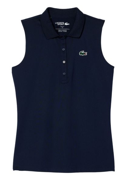 Women's polo T-shirt Lacoste Ultra-Dry Anti-UV Golf - Blue