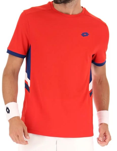 Men's T-shirt Lotto Squadra III T-Shirt - flame red