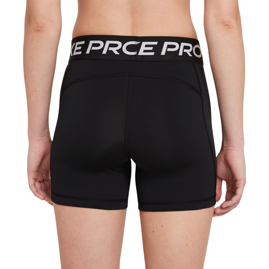 Women's shorts Nike Pro 365 Short 5in W - black/white, Tennis Zone