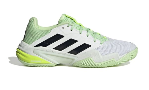 Zapatillas de tenis para hombre Adidas Barricade 13 M - cloud white/semi green spark/core black