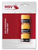 Покривен грип MSV Cyber Wet Overgrip yellow 3P