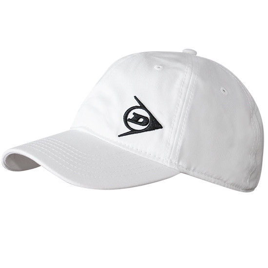 Gorra de tenis  Dunlop Tac Cotton Twill Cap - white