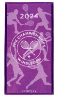 Törölköző Wimbledon Championship Towel 2024 - Lila