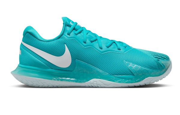 Męskie buty tenisowe Nike Zoom Vapor Cage 4 Rafa - Biały, Turkusowy, Zielony