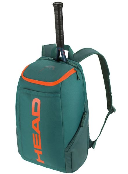 Batoh na tenis Head Pro Backpack 28L - dark cyan/fluo orange