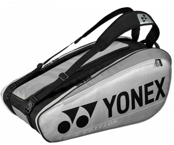  Yonex Pro Racquet Bag 6 Pack - silver