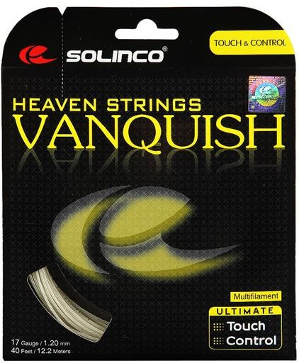 Corda da tennis Solinco Vanquish (12 m) - natural