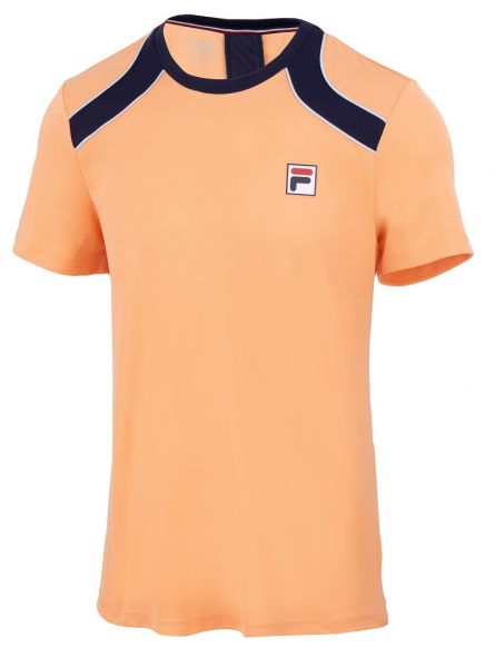 Herren Tennis-T-Shirt Fila T-Shirt Filou - shell