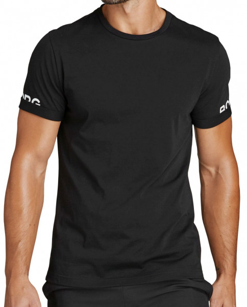 Herren Tennis-T-Shirt Björn Borg Borg Breeze T-Shirt M - black beauty