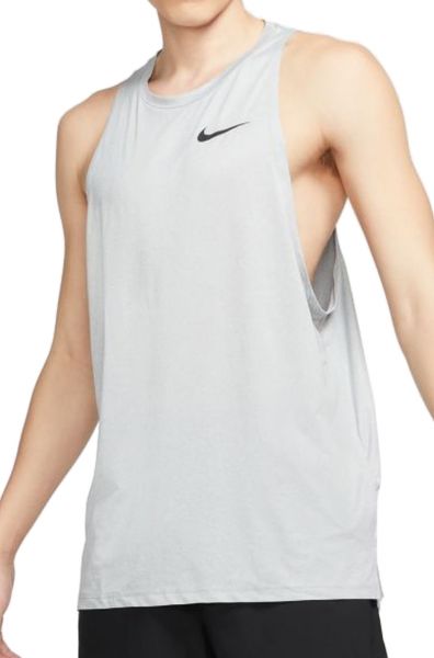 Herren Tennis-T-Shirt Nike Dri-Fit Trap Tank HPR Dry M - Grau, Schwarz