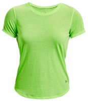 Damen T-Shirt Under Armour Streaker Run Short Sleeve - quirky lime/reflective