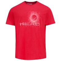Тениска за момчета Head Vision T-Shirt - red