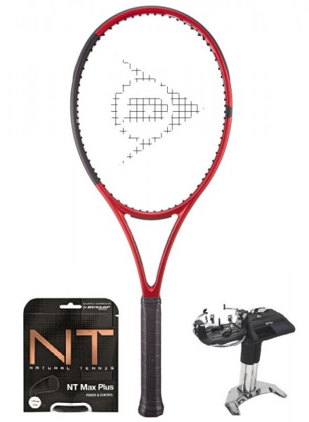 Ρακέτα τένις Dunlop CX 200 + xορδή + πλέξιμο ρακέτας