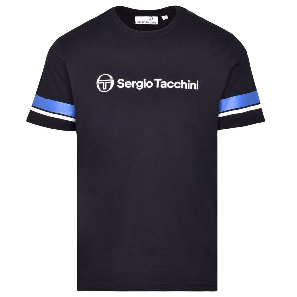 Herren Tennis-T-Shirt Sergio Tacchini Abelia T-shirt - black