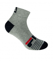 Calcetines de tenis  Fila Fitness Quarter Socks 3P - grey