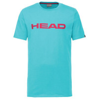 T-krekls zēniem Head Club Ivan T-Shirt JR - aqua/magenta