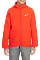 Džemperis zēniem Nike Dri-Fit Woven Training Jacket - picante red/picante red/white