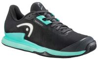 Chaussures de tennis pour hommes Head Sprint Pro 3.5 Clay Men - black/teal
