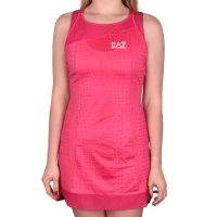 Dámske šaty EA7 Woman Jersey Dress - fancy pink yarrow