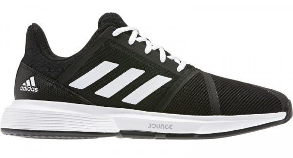 Adidas CourtJam Bounce M - core black/white/metallic silver