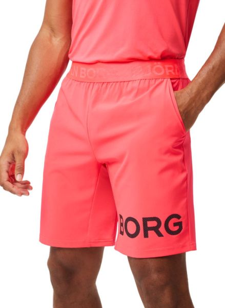 Shorts de tennis pour hommes Björn Borg Shorts - diva pink