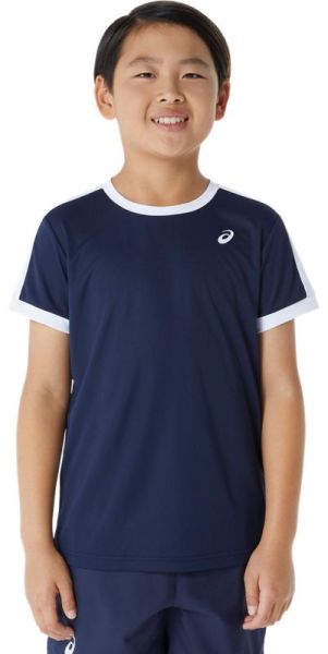 Boys' t-shirt Asics Boys Tennis Short Sleeve - Blue