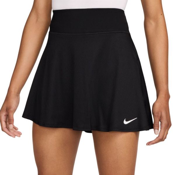 Női teniszszoknya Nike Court Dri-Fit Advantage Skirt - Fehér, Fekete