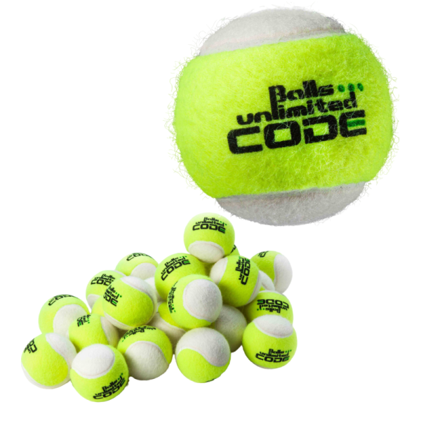 Teniszlabda Balls Unlimited Code Green 60B - yellow/white