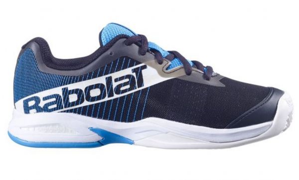 Juniorskie buty tenisowe Babolat Jet Premura Junior - black/blue