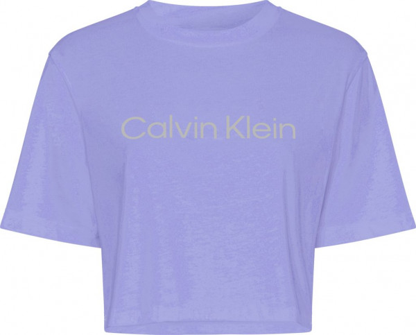  Calvin Klein SS Cropped T-shirt - jacaranda