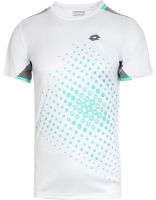 T-krekls zēniem Lotto Top B IV T-Shirt 1 - bright white/green 9