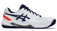 Męskie buty tenisowe Asics Gel-Dedicate 8 Clay - white/blue expanse