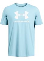 Men's T-shirt Under Armour Logo Short Sleeve - Blue