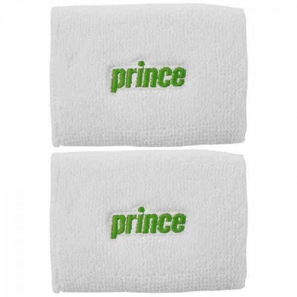 Tennise randmepael Prince Wristband - white/green