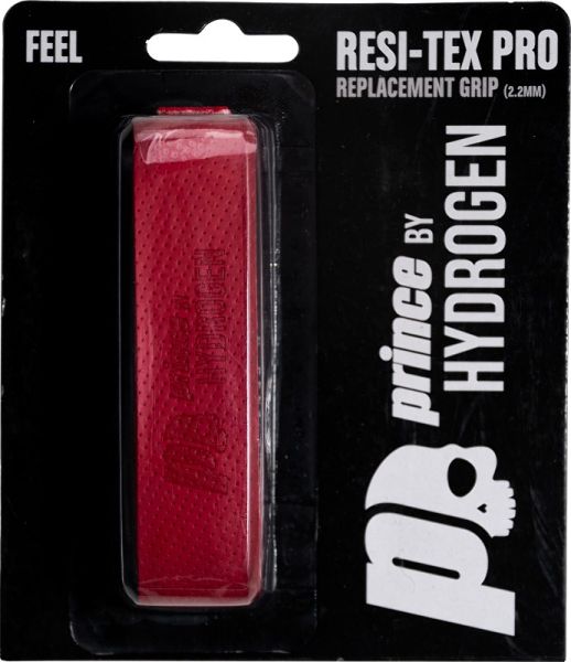 Tennis Basisgriffbänder Prince by Hydrogen Resi-Tex Tour 1P - red