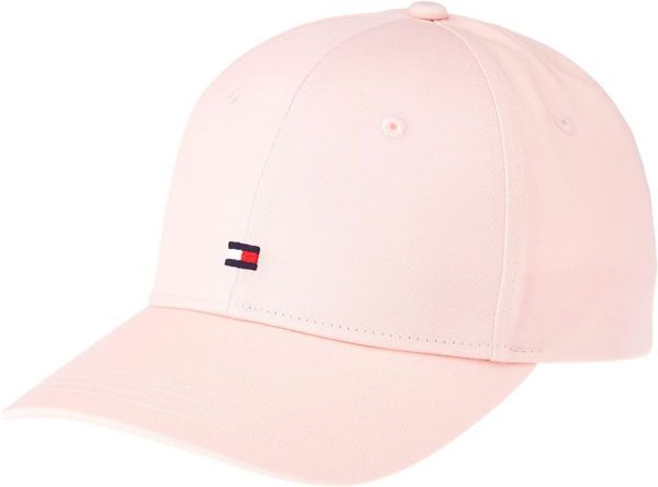 Καπέλο Tommy Hilfiger Essential Flag Cap Women - pink dust