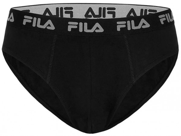 Męskie bokserki sportowe Fila Underwear Man Brief 1P - black