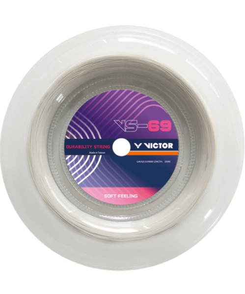 Corde de badminton Victor VS-69 (200 m) - white