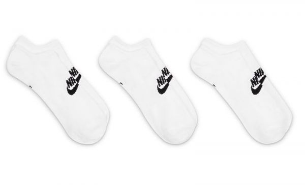 Tennissocken Nike Sportswear Everyday Essential No Show 3P - white/black