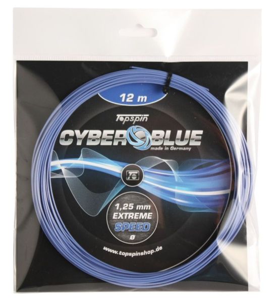 Naciąg tenisowy Topspin Cyber Blue (12m) - blue