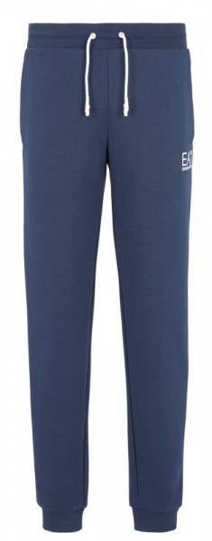 Pánské tenisové tepláky EA7 Man Jersey Trouser - navy blue