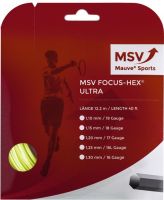 Tennisekeeled MSV Focus Hex Ultra (12 m) - neon yellow