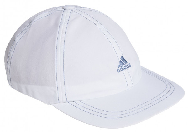 Kapa za tenis Adidas Aeroready Primeblue Runner Low Cap - white/crew blue/crew blue