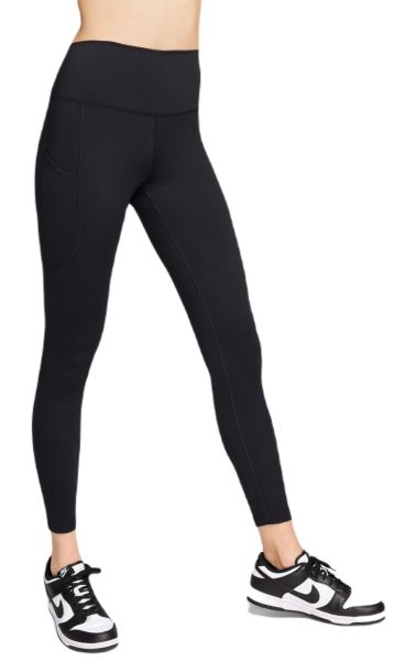 Γυναικεία Κολάν Nike Dri-Fit One 7/8 High-Rise Leggings - black/black